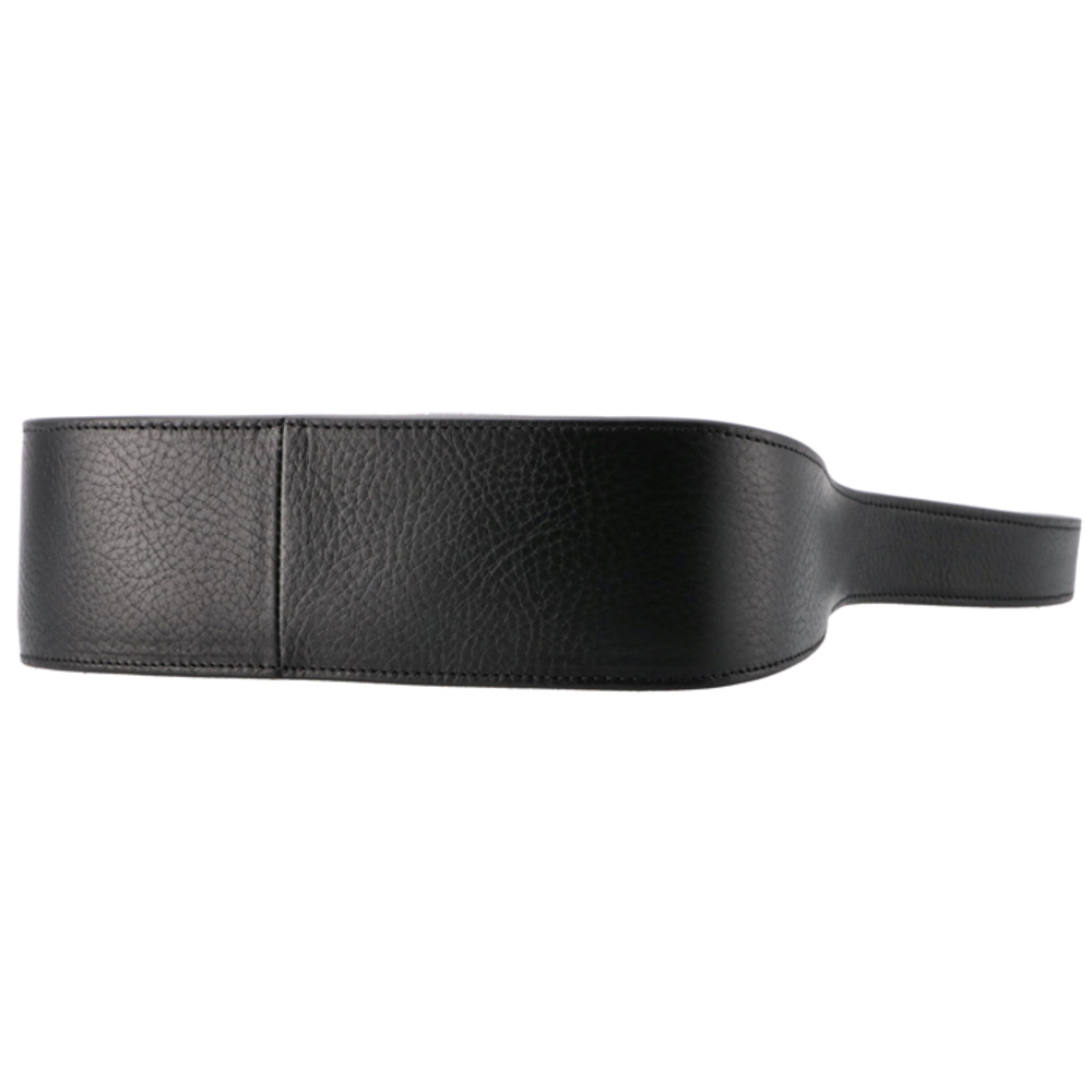 The Row Half Moon Shoulder Bag Grain Black - Picture 4 of 7